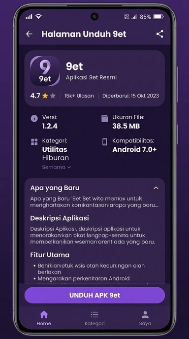 Panduan Lengkap Unduh dan Instal 9et APK