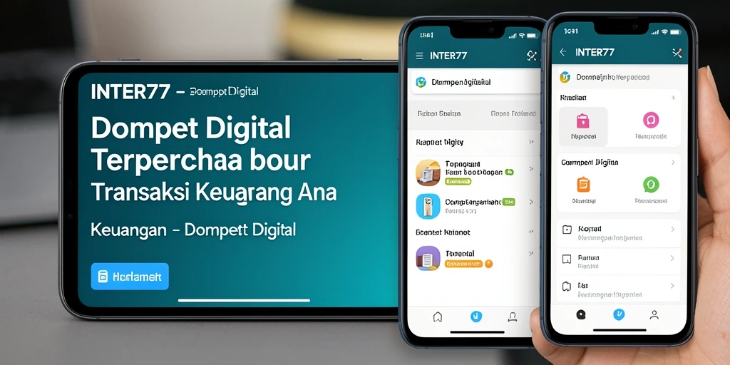 Tampilan antarmuka pengguna INTER77 yang modern dan intuitif.